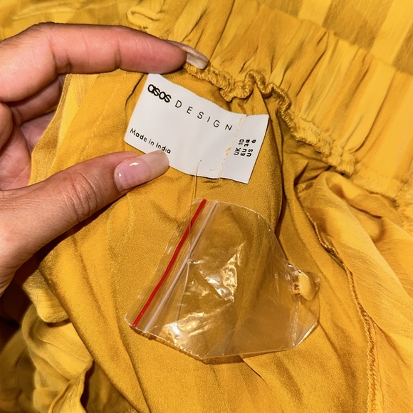 ASOS DESIGN plunge maxi dress with cut out detail - Picture 7 of 11